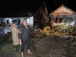 Banjir Bandang-Longsor di OKU Selatan, 32 KK Terdampak dan 7 Rumah Rusak Berat