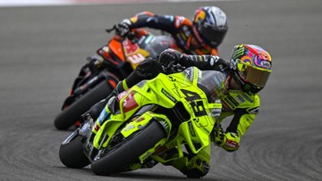 Berita Olahraga Terkini CNN Sport : Hasil FP1 MotoGP Spanyol: Di Giannantonio Tercepat, Marc Marquez ke-5