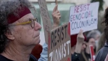 Polisi Bentrok dengan Massa Protes Anti-Perang di Israel