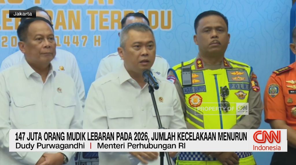 VIDEO: 147 Juta Orang Mudik Lebaran di 2026, Jumlah Kecelakaan Menurun