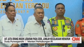 VIDEO: 147 Juta Orang Mudik Lebaran di 2026, Jumlah Kecelakaan Menurun
