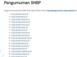 43 Link Pengumuman SNBP 2026 Lengkap Tanda Lolos dan Cara Ceknya!