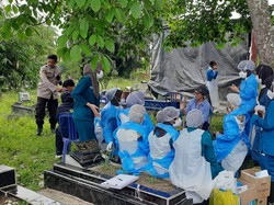 Makam Napi di Banyuasin Dibongkar, Visum Awal Temukan Tanda Kekerasan
