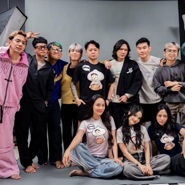 7 Potret Fuji, Erika Carlina & Rachel Vennya di Marapthon Acara Reza Arap Disorot