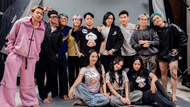 7 Potret Fuji, Erika Carlina dan Rachel Vennya di Marapthon Acara Reza Arap Disorot