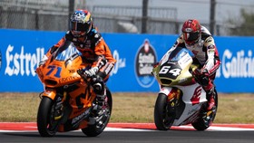 Bos Honda Team Asia Sesalkan Mario Aji Kecelakaan di Moto2 Amerika