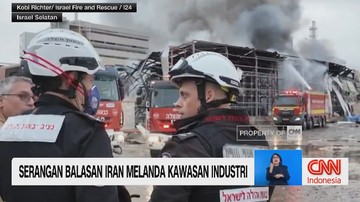 VIDEO: Serangan Balasan Iran Melanda Kawasan Industri