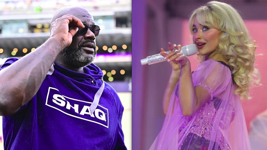 Shaquille O'Neal dan Sabrina Carpenter