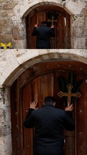 Israel Larang Kardinal Masuk Gereja Makam Kudus saat Minggu Palma
