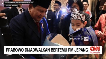 VIDEO: Prabowo Dijadwalkan Bertemu PM Jepang