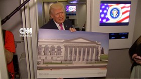 Trump Pamer Gambar Terbaru Renovasi Ballroom di Gedung Putih