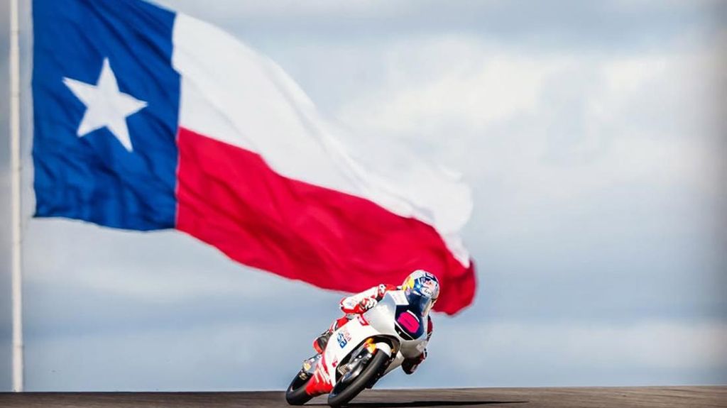 FOTO: Veda Ega Pratama Gagal Finis di Moto3 Amerika 2026