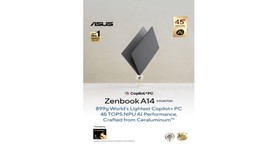 Laptop AI Terbaik 2026: ASUS Zenbook A14, NPU 80 TOPS & Baterai 33 Jam