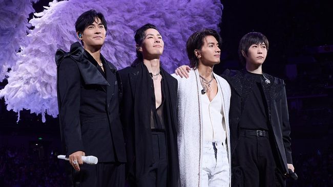 Penjualan tiket konser reuni F4 bertajuk F✦FOREVER 1st World Tour - Jakarta dibuka pada hari ini, Sabtu (4/5).