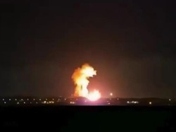 Bola Api Jumbo Muncul di Gedung Amunisi Iran gegara Bom Bunker AS