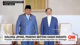VIDEO: Kunjungi Jepang, Prabowo Bertemu Kaisar Naruhito
