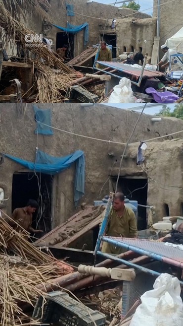 Pakistan Porak-poranda Diterjang Hujan Lebat, 17 Orang Tewas