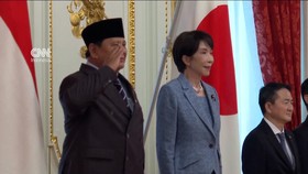 Momen Prabowo Tiba di Jepang Jumpa PM Sanae