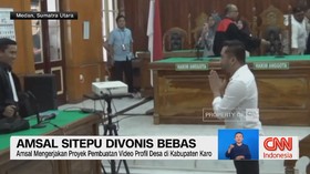 VIDEO: Amsal Sitepu Divonis Bebas