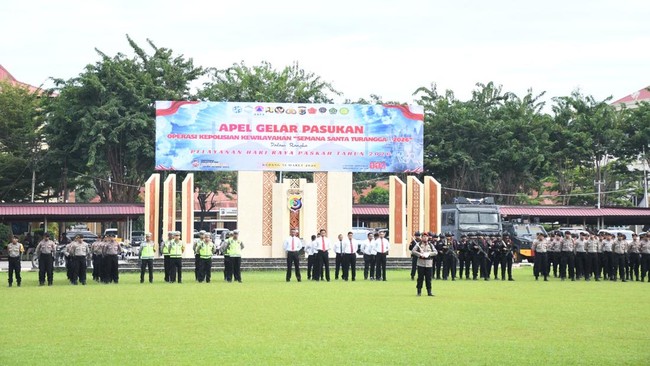 Polda NTT melibatkan pengamanan swakarsa untuk perayaan Paskah 2026. Ada 3.227 personel gabungan untuk amankan 1.113 gereja, termasuk 432 gereja prioritas.