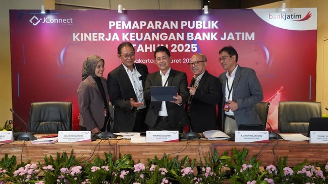 Manajemen terbukti sukses mengimplementasikan beberapa strategi guna menjaga performa bisnis dan keuangan Bank Jatim di sepanjang tahun 2025.