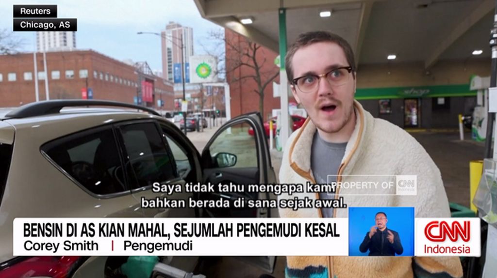 VIDEO: Bensin di AS Kian Mahal, Sejumlah Pengemudi Kesal