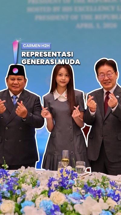 Video: Carmen H2H Hadiri Jamuan Kenegaraan Bersama Presiden RI-KorSel
