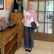 Get The Look: Tampil Feminin dengan Outfit Gemas ala Kana Az-Zahra