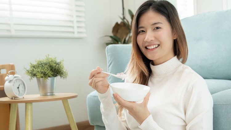 Ilustrasi Makan Bubur