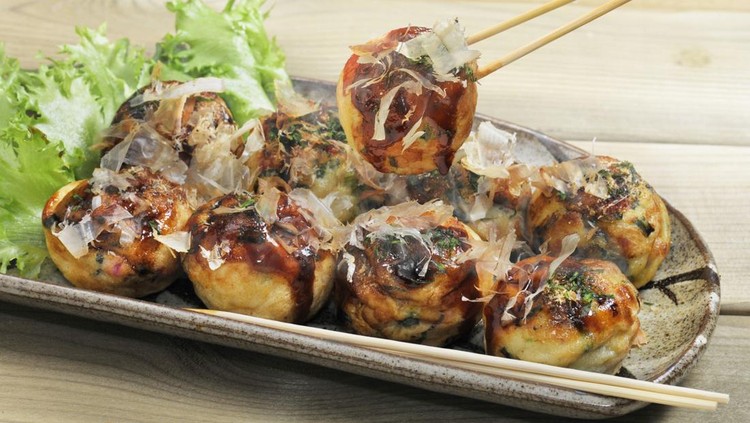Ilustrasi takoyaki