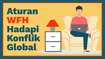 Pemerintah Terapkan Aturan WFH dan Efisiensi Hadapi Konflik Global