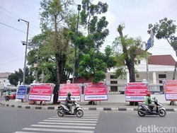 Muncul Karangan Bunga Terima Kasih Hakim PN Medan Jelang Vonis Amsal Sitepu