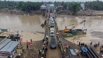 Satgas PRR Tingkatkan Pembangunan 3 Jenis Jembatan Darurat di Sumatra