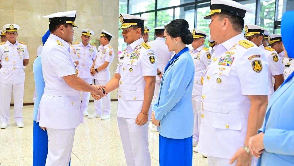 Laksdya Edwin Resmi Jabat Wakil Kepala Staf Angkatan Laut