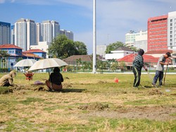 Lapangan Kebun Bunga Medan Jadi Pilihan Lokasi Latihan Piala AFF U-19