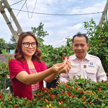 Nama YouTuber Mgdalenaf Resmi Diabadikan Jadi Cabai Super Pedas dari IPB