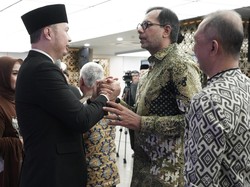 Novel Baswedan-Haris Azhar Hadiri Pelantikan Dirjen Imigrasi Hendarsam Marantoko