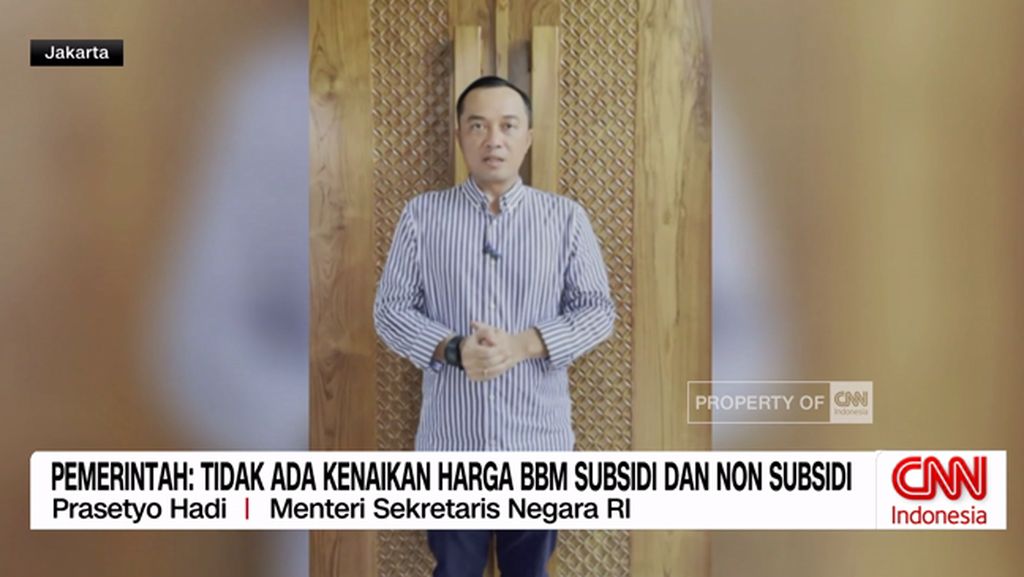VIDEO: Pemerintah Tegaskan Tak Ada Kenaikan Harga BBM