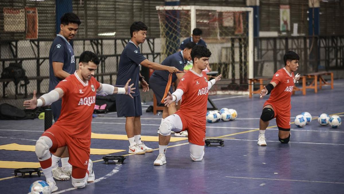 Babak I: Sanjaya Hattrick, Timnas Futsal Indonesia Cukur Brunei 6-0