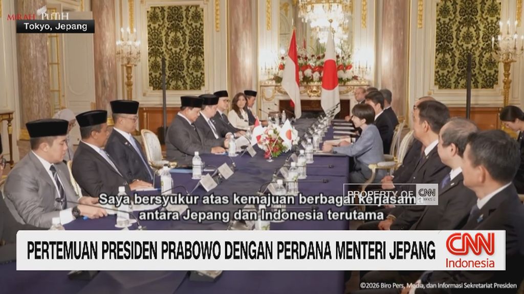 VIDEO: Pertemuan Presiden Prabowo dengan Perdana Menteri Jepang