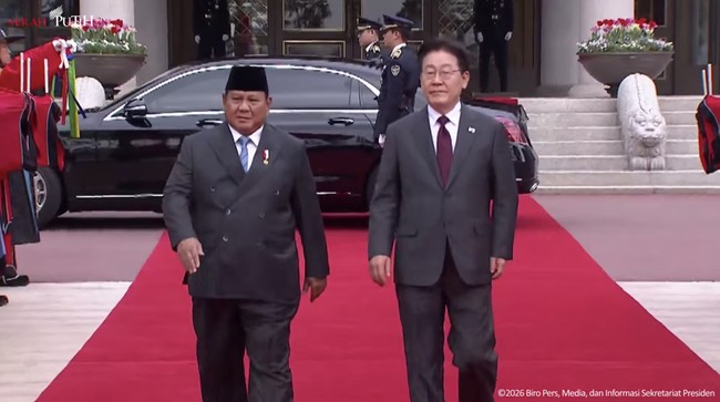 Prabowo melanjutkan kunjungan kenegaraan ke Korea Selatan pada Rabu (1/4) usai menyelesaikan kunjungannya di Jepang.