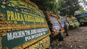 Gugur di Lebanon, Praka Farizal Naik Pangkat Jadi Kopda