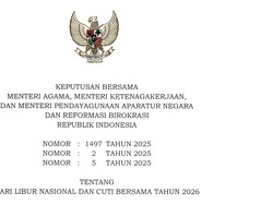 Tanggal 3 April 2026 Libur Apa? Cek Lagi Isi SKB 3 Menteri!