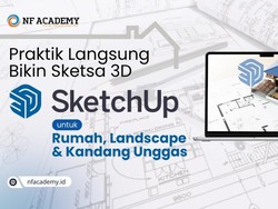 Ikuti Workshop Bikin Sketsa 3D Lebih Praktis untuk Kebutuhan Proyek & Usaha