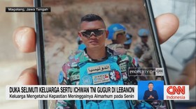 VIDEO: Duka Selimuti Keluarga Sertu Ichwan, TNI Gugur di Lebanon