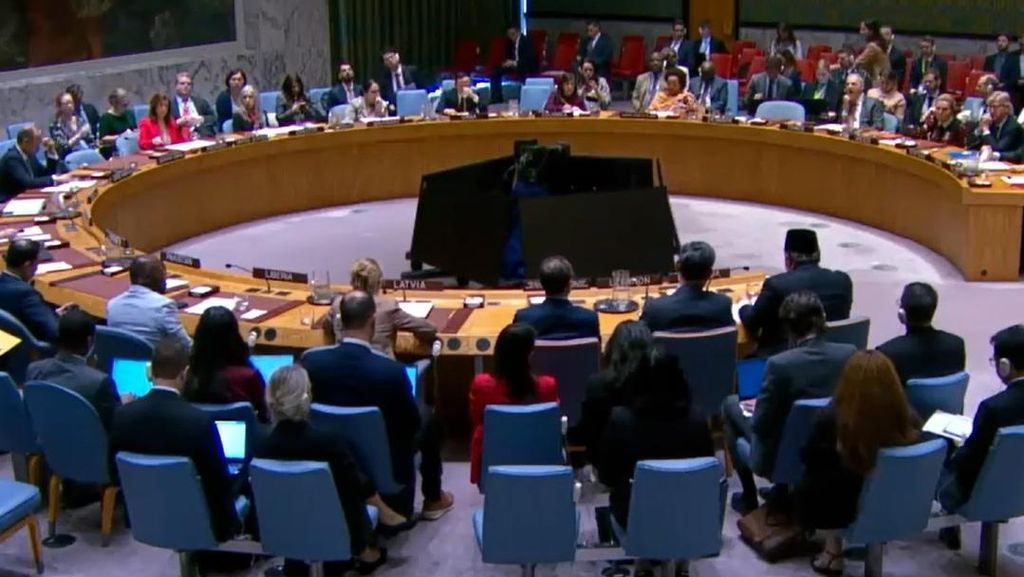 Momen RI Kenang 3 TNI yang Tewas di Lebanon saat Rapat DK PBB