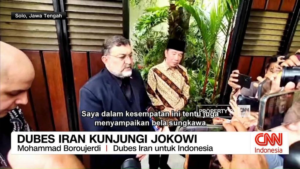 VIDEO: Dubes Iran Kunjungi Jokowi