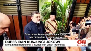 VIDEO: Dubes Iran Kunjungi Jokowi