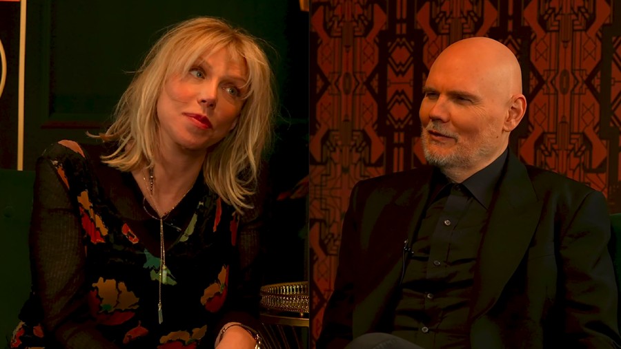 Courtney Love dan Billy Corgan