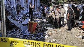 FOTO: Kerusakan Bangunan Imbas Gempa Bitung M7,6